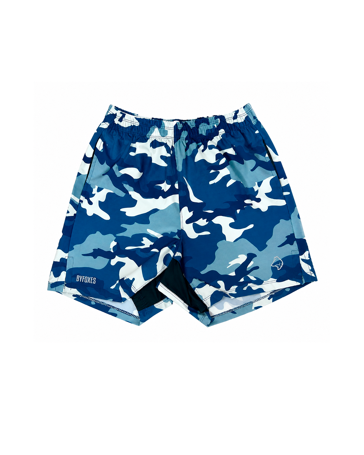SHORT HYBRID 1.0 BLUE CAMO