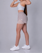 SHORT DUALFIT MUJER ARENA