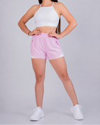 SHORT DUALFIT MUJER ROSA