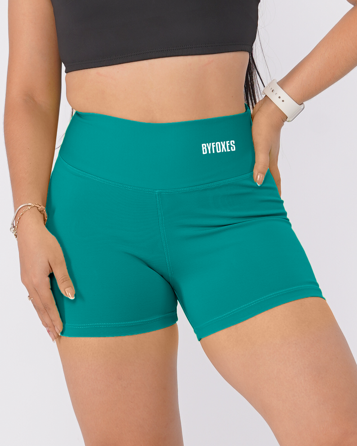 LICRA SEMI BOOTY SHORT