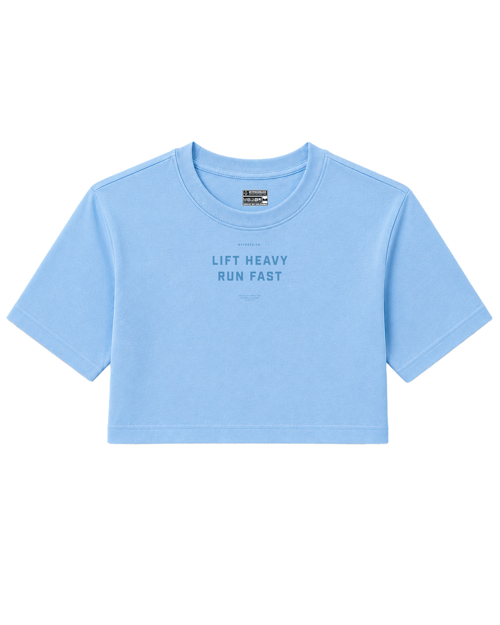 CROPTOP TELA FRIA LIFT HEAVY RUN FAST