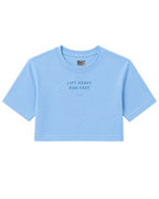 CROPTOP TELA FRIA LIFT HEAVY RUN FAST