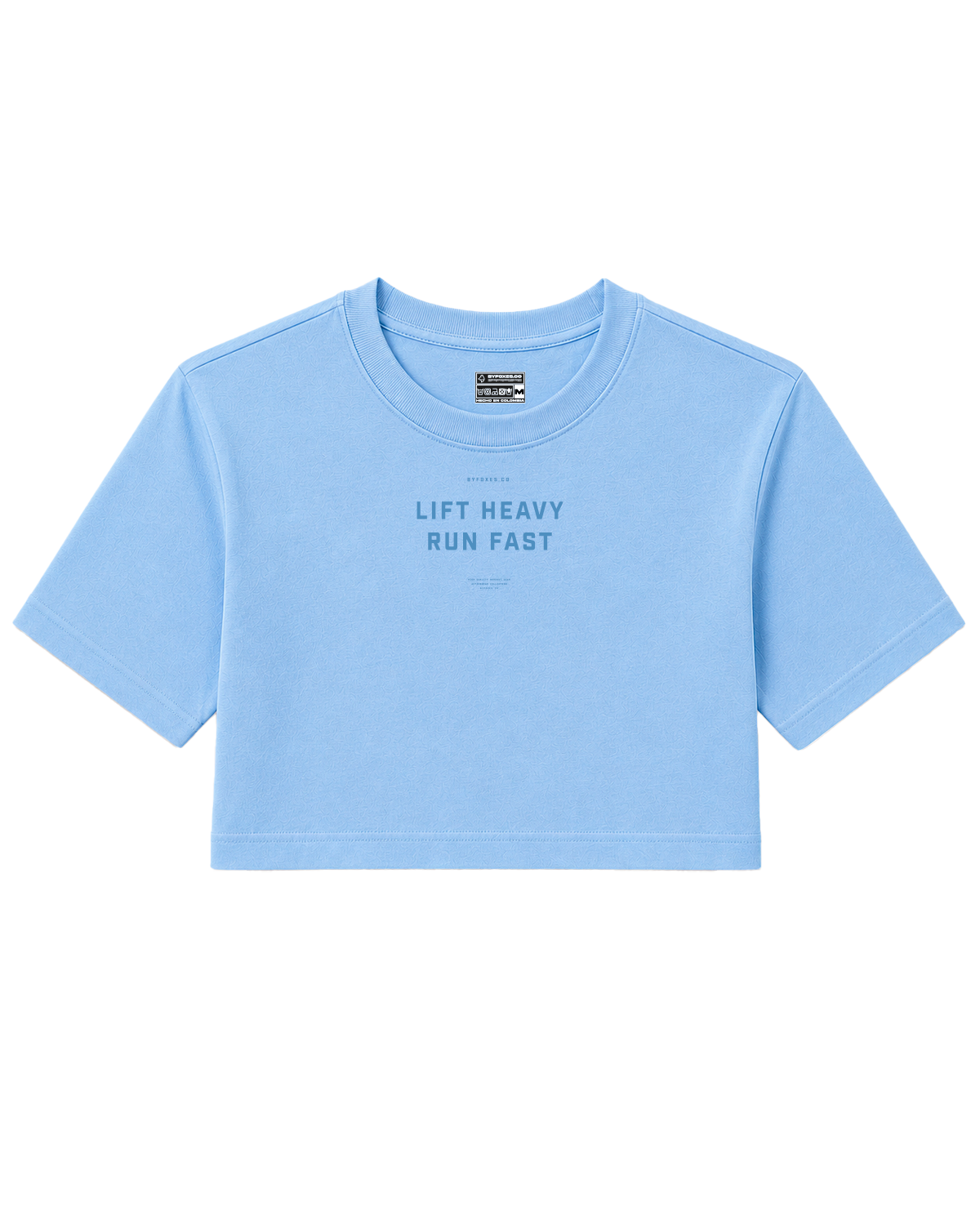 CROPTOP TELA FRIA LIFT HEAVY RUN FAST