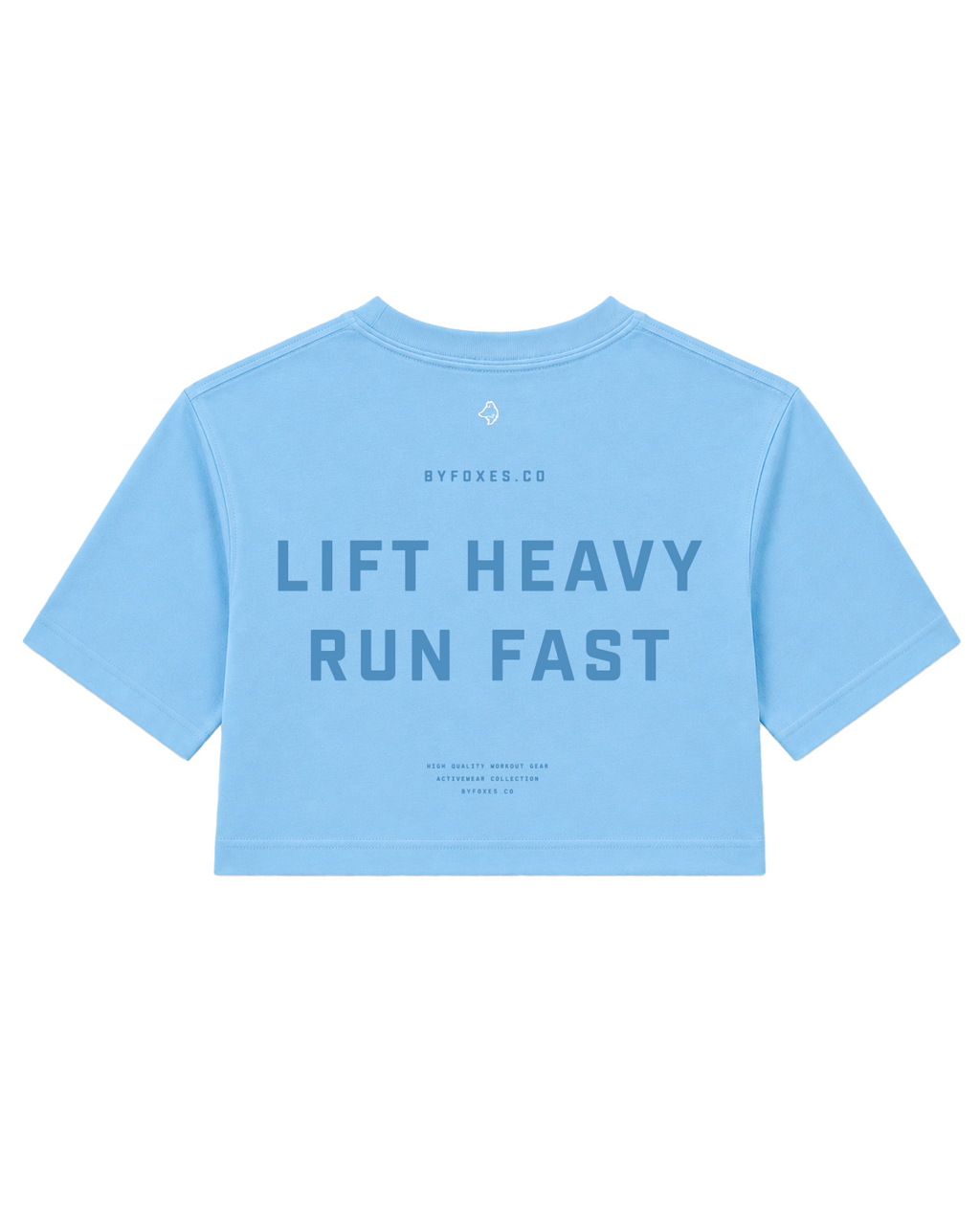 CROPTOP TELA FRIA LIFT HEAVY RUN FAST