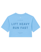 CROPTOP TELA FRIA LIFT HEAVY RUN FAST
