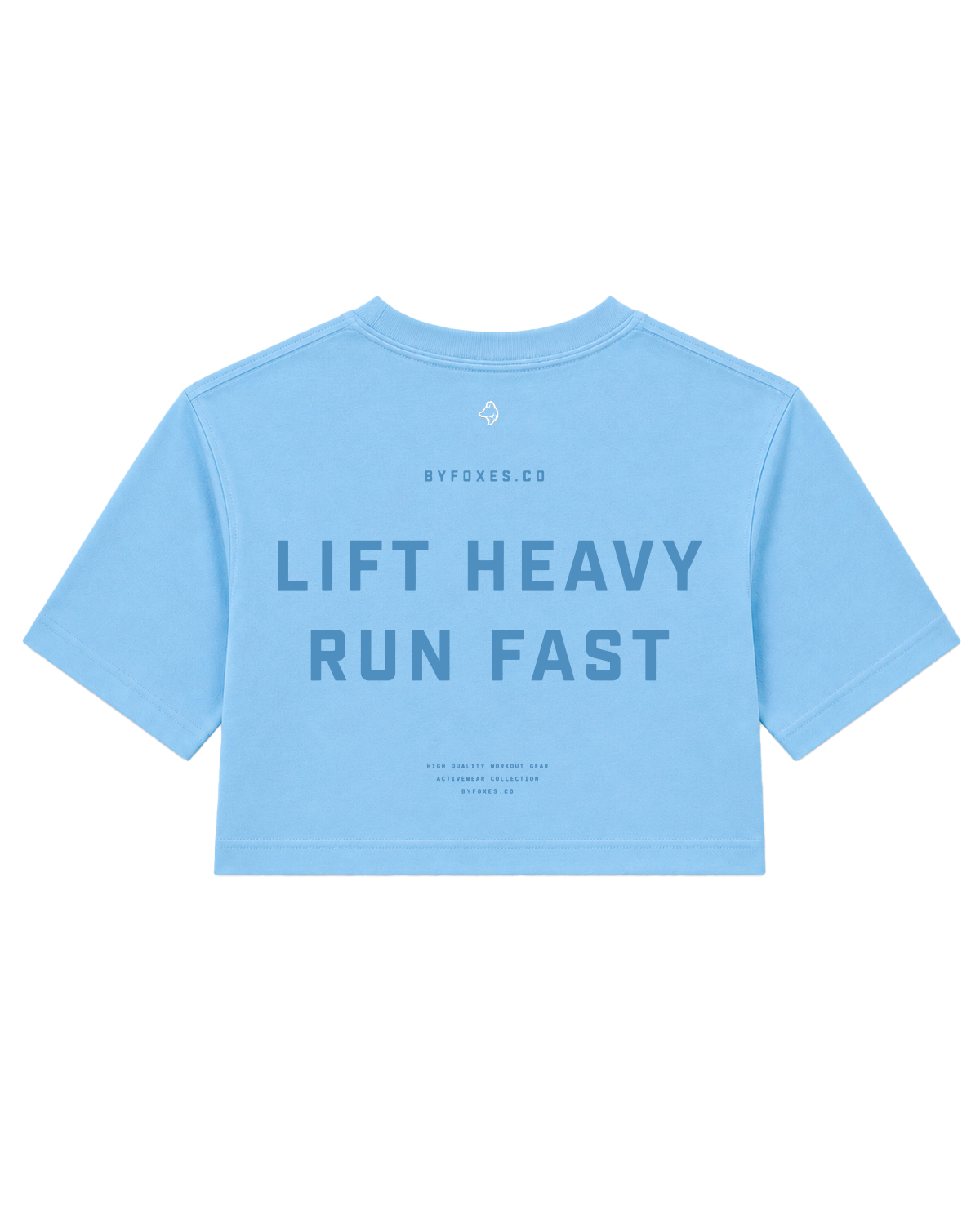 CROPTOP TELA FRIA LIFT HEAVY RUN FAST