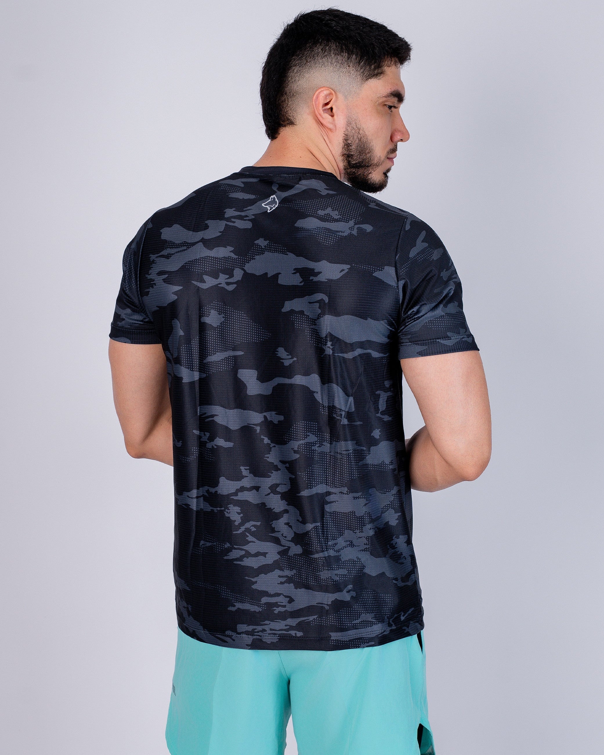 CAMISETA MICROTEX - BLACK CAMO