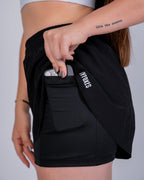 SHORT DUALFIT MUJER NEGRO