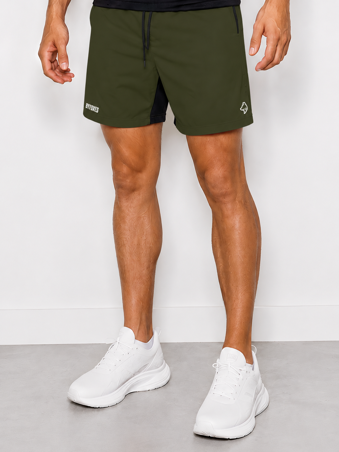 SHORT HYBRID VERDE MILITAR